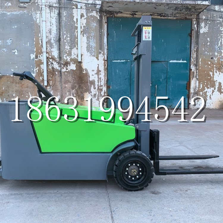 乌来区小型电动叉车1吨2吨步行站驾式电瓶堆高充电装卸车液压升降车铲车